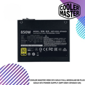 COOLER MASTER V850 SFX GOLD FULL-MODULAR 80 PLUS GOLD SFX POWER SUPPLY (MPY-8501-SFHAGV-UK)