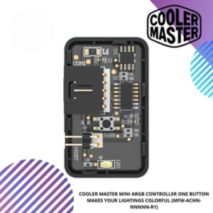COOLER MASTER MINI ARGB CONTROLLER ONE BUTTON MAKES YOUR LIGHTINGS COLORFUL (MFW-ACHN-NNNNN-R1)