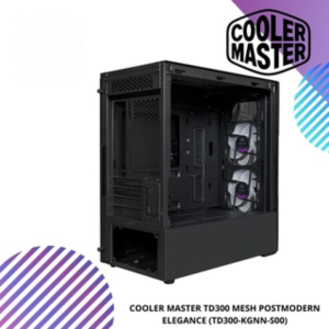 COOLER MASTER MasterBox TD300 Mesh Mini Tower Case (TD300-KGNN-S00)