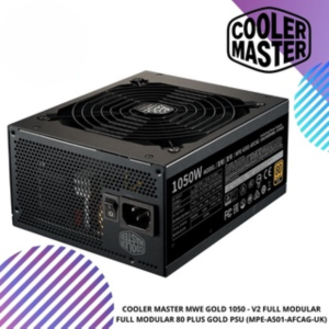 COOLER MASTER MWE GOLD 1050 - V2 FULL MODULAR FULL MODULAR 80 PLUS GOLD PSU (MPE-A501-AFCAG-UK)