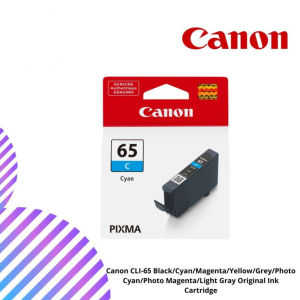Canon CLI-65 Black/Cyan/Magenta/Yellow/Grey/Photo Cyan/Photo Magenta/Light Gray Original Ink Cartridge