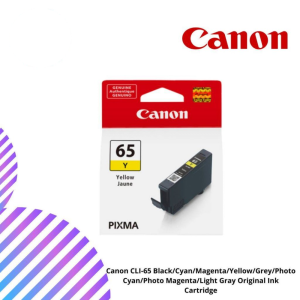 Canon CLI-65 Black/Cyan/Magenta/Yellow/Grey/Photo Cyan/Photo Magenta/Light Gray Original Ink Cartridge