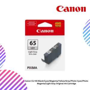 Canon CLI-65 Black/Cyan/Magenta/Yellow/Grey/Photo Cyan/Photo Magenta/Light Gray Original Ink Cartridge