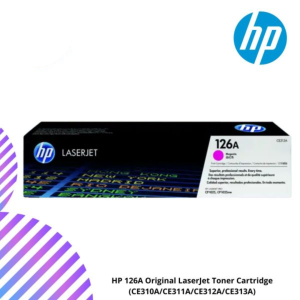 HP 126A Original LaserJet Toner Cartridge (CE310A/CE311A/CE312A/CE313A)