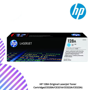 HP 128A Original LaserJet Toner Cartridge (CE320A/CE321A/CE322A/CE323A)