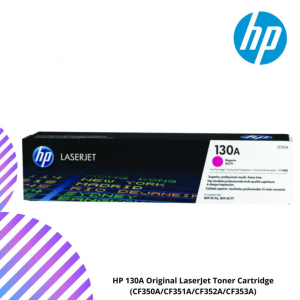 HP 130A Original LaserJet Toner Cartridge (CF350A/CF351A/CF352A/CF353A)