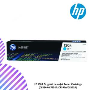 HP 130A Original LaserJet Toner Cartridge (CF350A/CF351A/CF352A/CF353A)