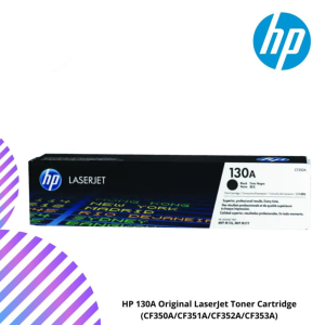 HP 130A Original LaserJet Toner Cartridge (CF350A/CF351A/CF352A/CF353A)