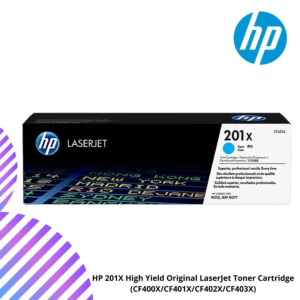 HP 201X High Yield Original LaserJet Toner Cartridge (CF400X/CF401X/CF402X/CF403X)