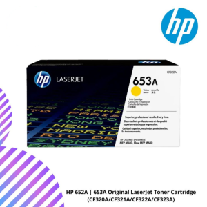 HP 652A | 653A Original LaserJet Toner Cartridge (CF320A/CF321A/CF322A/CF323A)