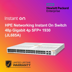 HPE Networking Instant On Switch 48p Gigabit 4p SFP+ 1930 (JL685A)