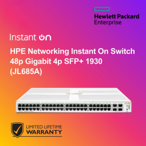 HPE Networking Instant On Switch 48p Gigabit 4p SFP+ 1930 (JL685A)