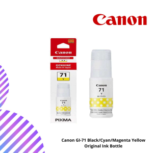 Canon GI-71 Black/Cyan/Magenta Yellow Original Ink Bottle