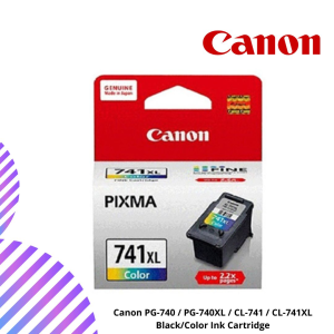 Canon PG-740 / PG-740XL / CL-741 / CL-741XL Black/Color Ink Cartridge