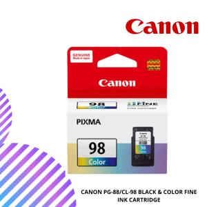 CANON PG-88/CL-98 BLACK & COLOR FINE INK CARTRIDGE