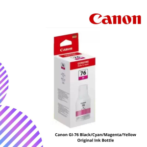 Canon GI-76 Black/Cyan/Magenta/Yellow Original Ink Bottle