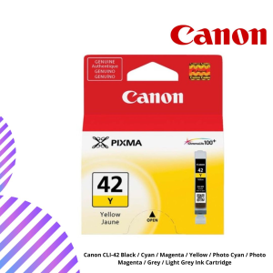 Canon CLI-42 Black / Cyan / Magenta / Yellow / Photo Cyan / Photo Magenta / Grey / Light Grey Ink Cartridge