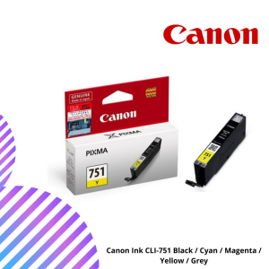 Canon Ink CLI-751 Black / Cyan / Magenta / Yellow / Grey