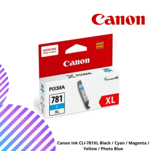Canon Ink CLI-781XL Black / Cyan / Magenta / Yellow / Photo Blue