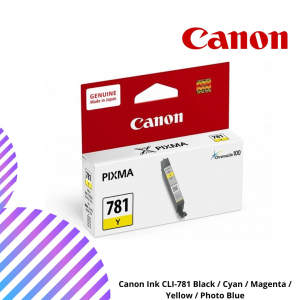 Canon Ink CLI-781 Black / Cyan / Magenta / Yellow / Photo Blue