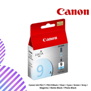 Canon Ink PGI-7 / PGI-9 Black / Clear / Cyan / Green / Grey / Magenta / Matte Black / Photo Black