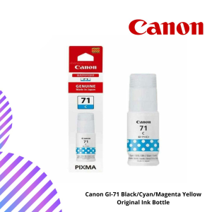 Canon GI-71 Black/Cyan/Magenta Yellow Original Ink Bottle