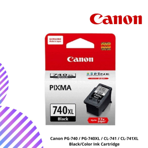 Canon PG-740 / PG-740XL / CL-741 / CL-741XL Black/Color Ink Cartridge