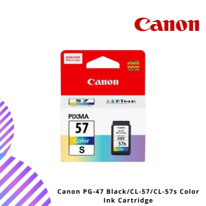 Canon PG-47 Black/CL-57/CL-57s Color Ink Cartridge