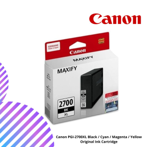 Canon PGI-2700XL Black / Cyan / Magenta / Yellow Original Ink Cartridge