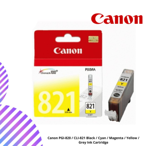 Canon PGI-820 / CLI-821 Black / Cyan / Magenta / Yellow / Grey Ink Cartridge