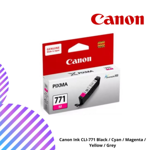 Canon Ink CLI-771 Black / Cyan / Magenta / Yellow / Grey