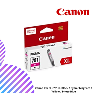 Canon Ink CLI-781XL Black / Cyan / Magenta / Yellow / Photo Blue