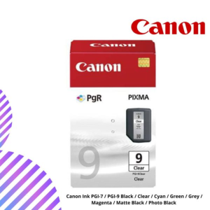 Canon Ink PGI-7 / PGI-9 Black / Clear / Cyan / Green / Grey / Magenta / Matte Black / Photo Black