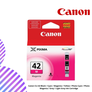 Canon CLI-42 Black / Cyan / Magenta / Yellow / Photo Cyan / Photo Magenta / Grey / Light Grey Ink Cartridge