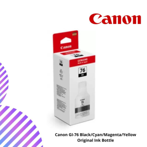 Canon GI-76 Black/Cyan/Magenta/Yellow Original Ink Bottle
