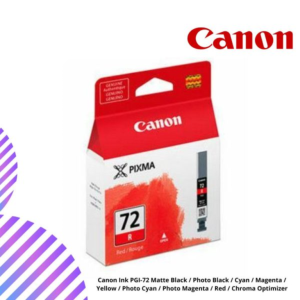 Canon Ink PGI-72 Matte Black / Photo Black / Cyan / Magenta / Yellow / Photo Cyan / Photo Magenta / Red / Chroma Optimizer