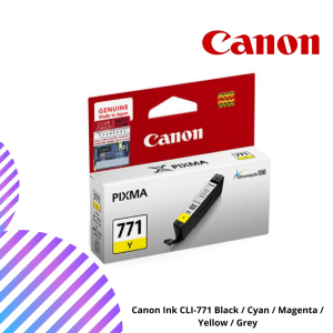 Canon Ink CLI-771 Black / Cyan / Magenta / Yellow / Grey