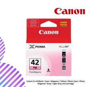 Canon CLI-42 Black / Cyan / Magenta / Yellow / Photo Cyan / Photo Magenta / Grey / Light Grey Ink Cartridge