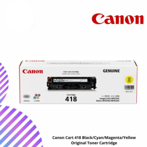 Canon Cart 418 Black/Cyan/Magenta/Yellow Original Toner Cartridge