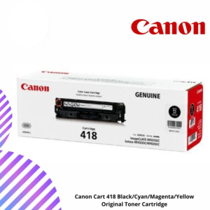 Canon Cart 418 Black/Cyan/Magenta/Yellow Original Toner Cartridge