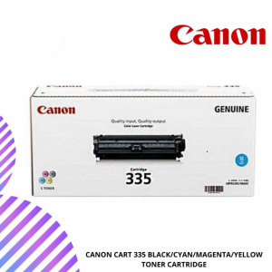 CANON CART 335 BLACK/CYAN/MAGENTA/YELLOW TONER CARTRIDGE
