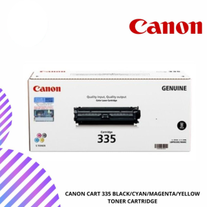 CANON CART 335 BLACK/CYAN/MAGENTA/YELLOW TONER CARTRIDGE