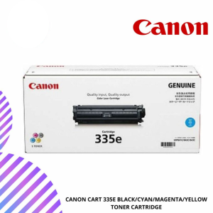 CANON CART 335E BLACK/CYAN/MAGENTA/YELLOW TONER CARTRIDGE