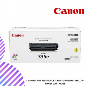 CANON CART 335E BLACK/CYAN/MAGENTA/YELLOW TONER CARTRIDGE