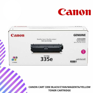 CANON CART 335E BLACK/CYAN/MAGENTA/YELLOW TONER CARTRIDGE