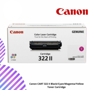 Canon CART 322 II Black/Cyan/Magenta/Yellow Toner Cartridge