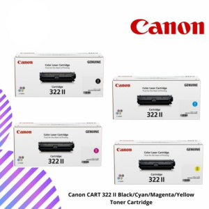 Canon CART 322 II Black/Cyan/Magenta/Yellow Toner Cartridge