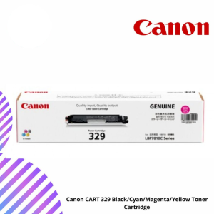 Canon CART 329 Black/Cyan/Magenta/Yellow Toner Cartridge
