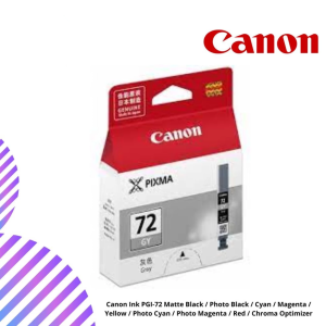 Canon Ink PGI-72 Matte Black / Photo Black / Cyan / Magenta / Yellow / Photo Cyan / Photo Magenta / Red / Chroma Optimizer