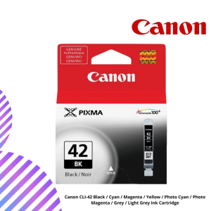 Canon CLI-42 Black / Cyan / Magenta / Yellow / Photo Cyan / Photo Magenta / Grey / Light Grey Ink Cartridge